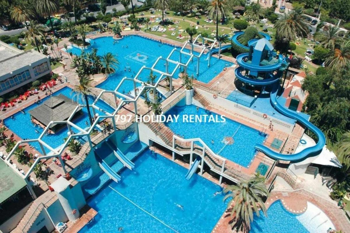797 Holiday Rentals - Benalbeach- Moderno Piso Para 5 Con Vistas Al Mar Benalmádena Esterno foto