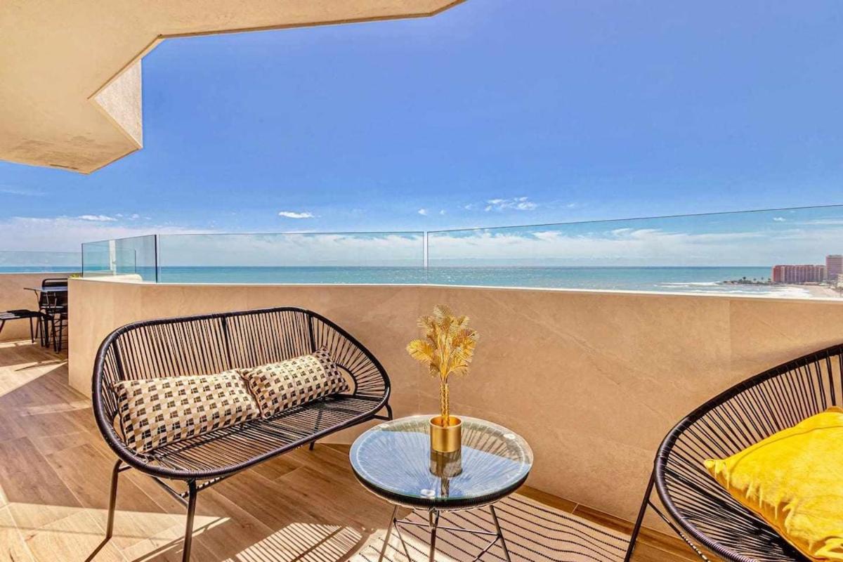 797 Holiday Rentals - Benalbeach- Moderno Piso Para 5 Con Vistas Al Mar Benalmádena Esterno foto